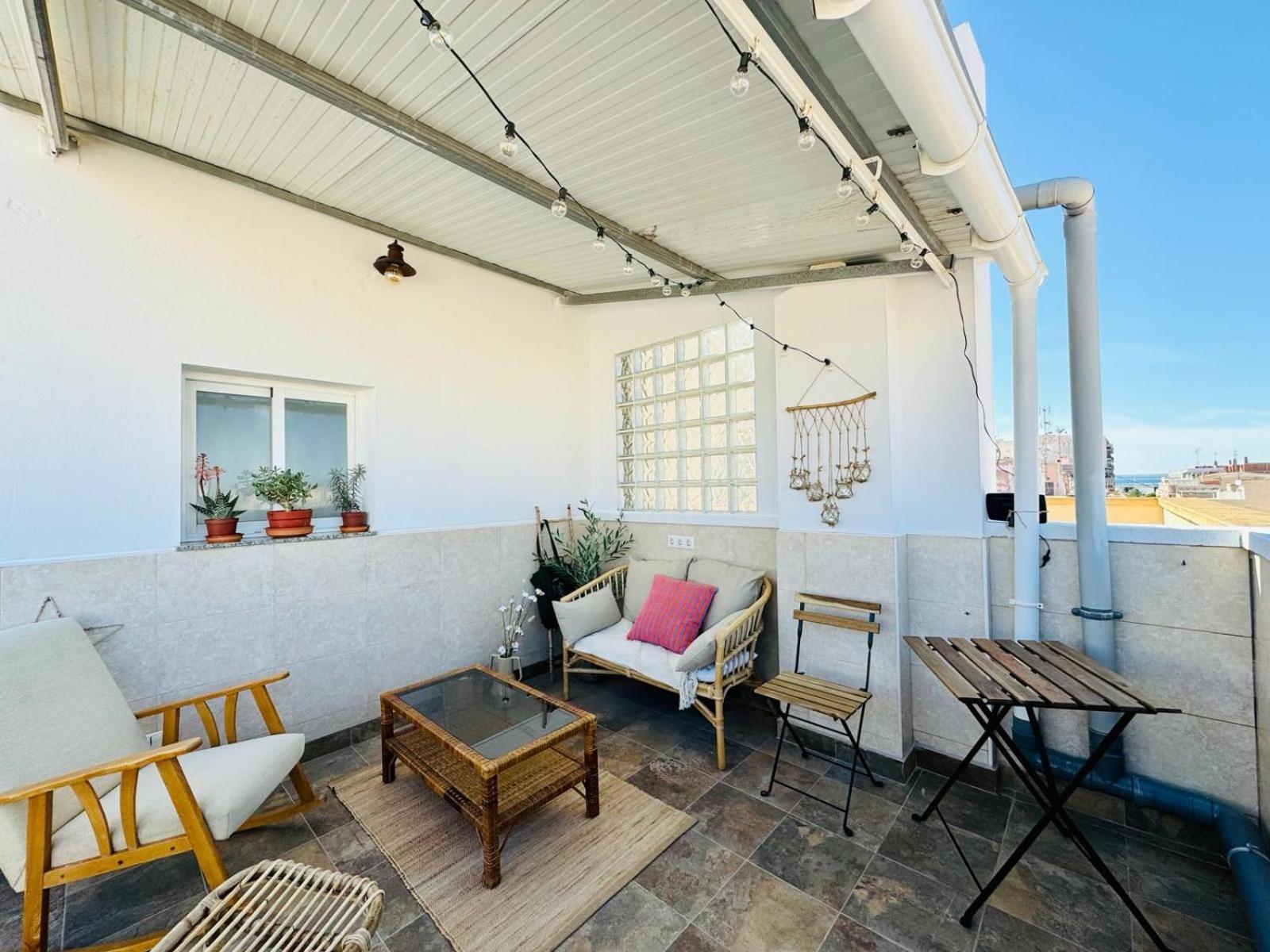 Casa Bonita Avec Roof-Top Santa Pola Exteriér fotografie